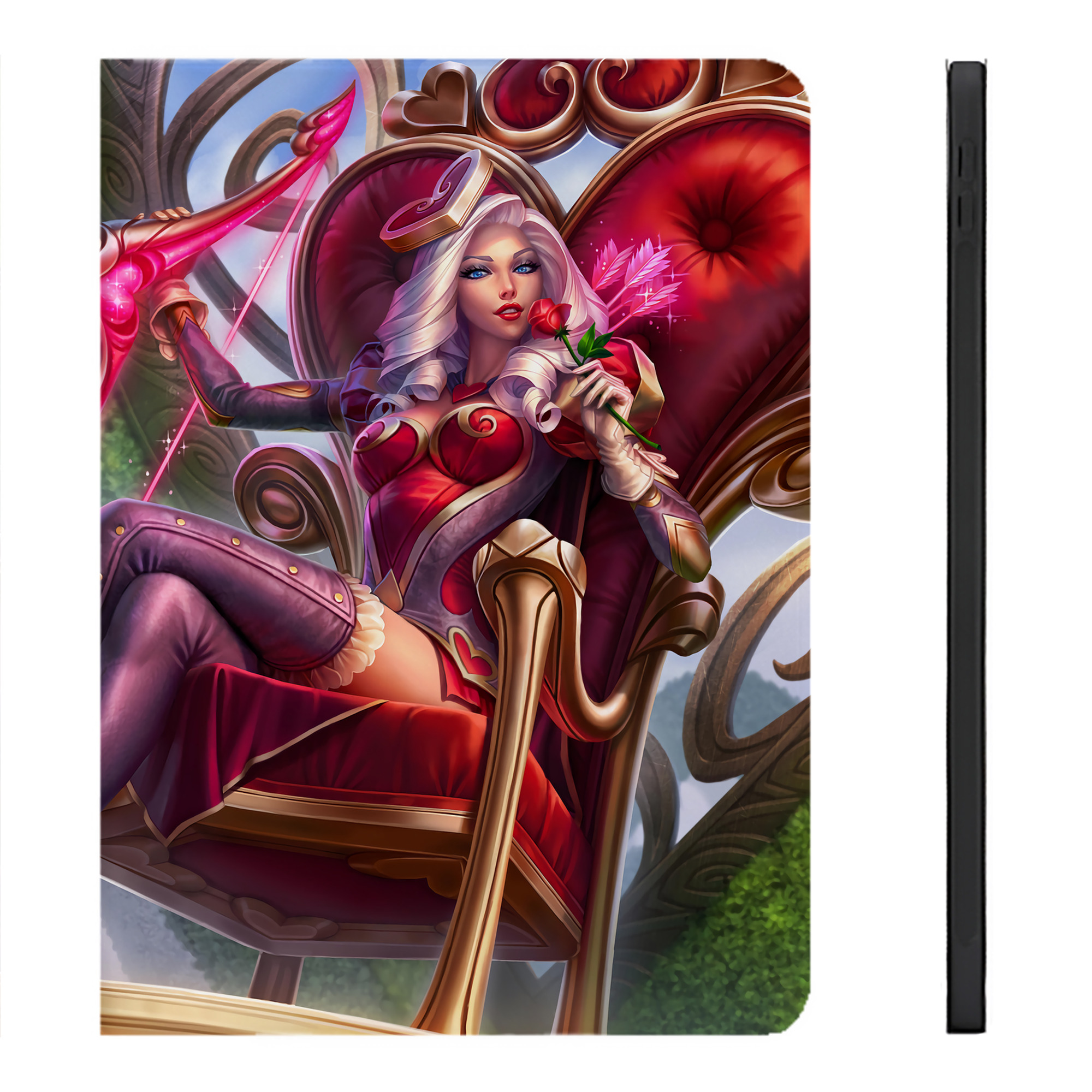 （画像用） リーグ・オブ・レジェンド League of Legends LOL IPadケース ペンホルダー付き ブックスタイルデザイン